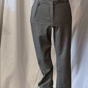 H&M Houndstooth Print Pant Size 6
